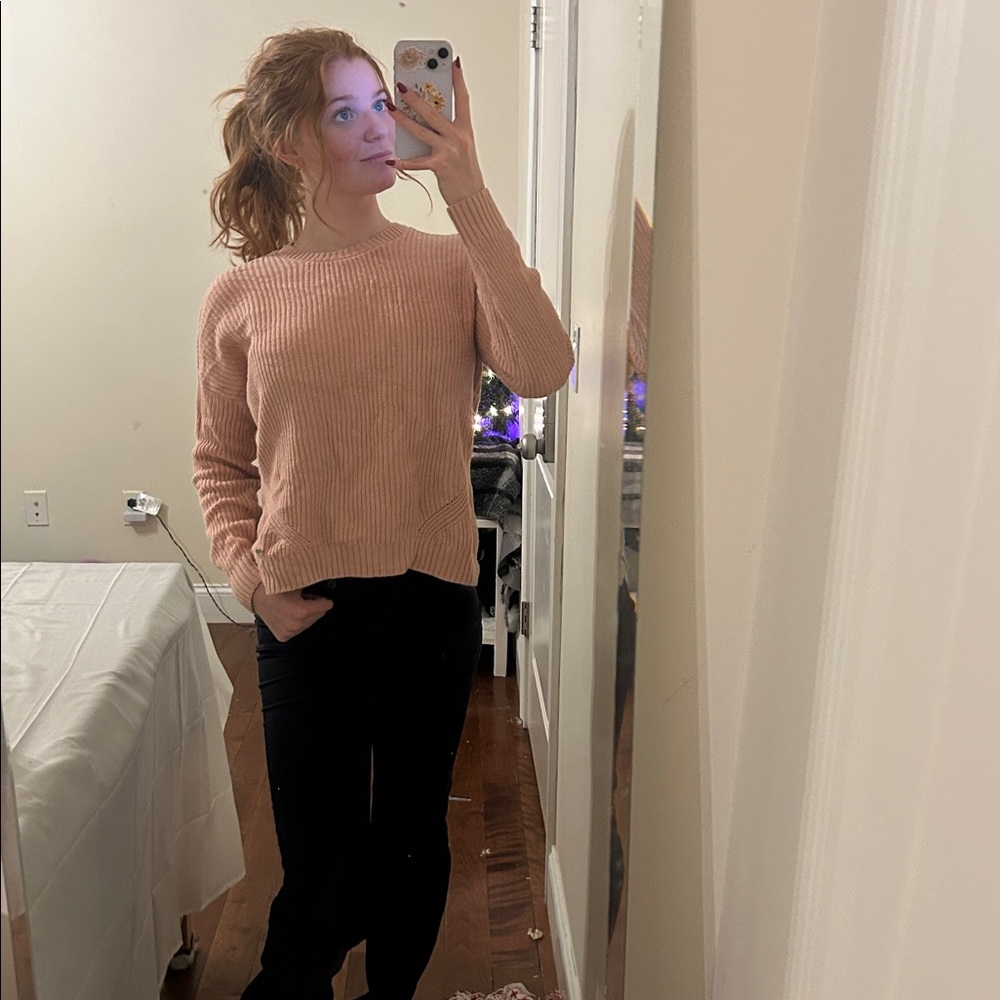 Pink Sweater